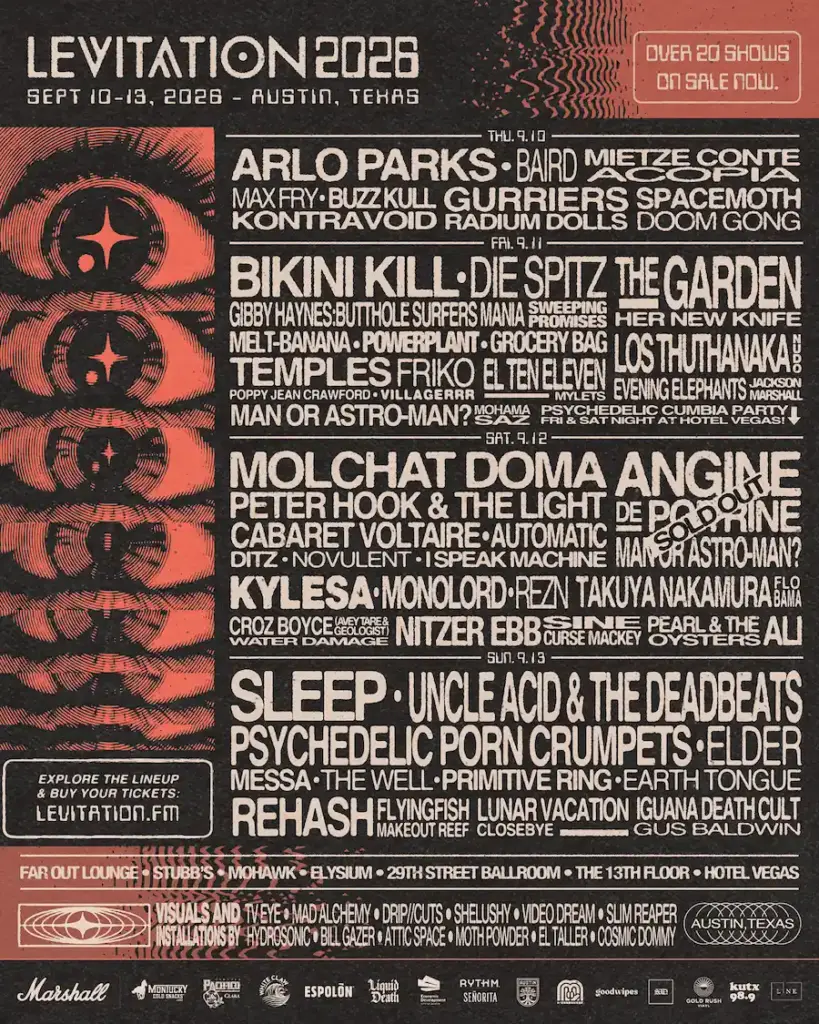 LEVITATION 2026 POSTER